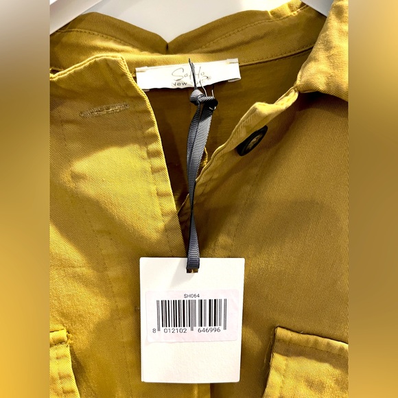 NWT Soho New York Made in Italy. Aztec print utility jacket. Avail sizes: multi. - Picture 3 of 7